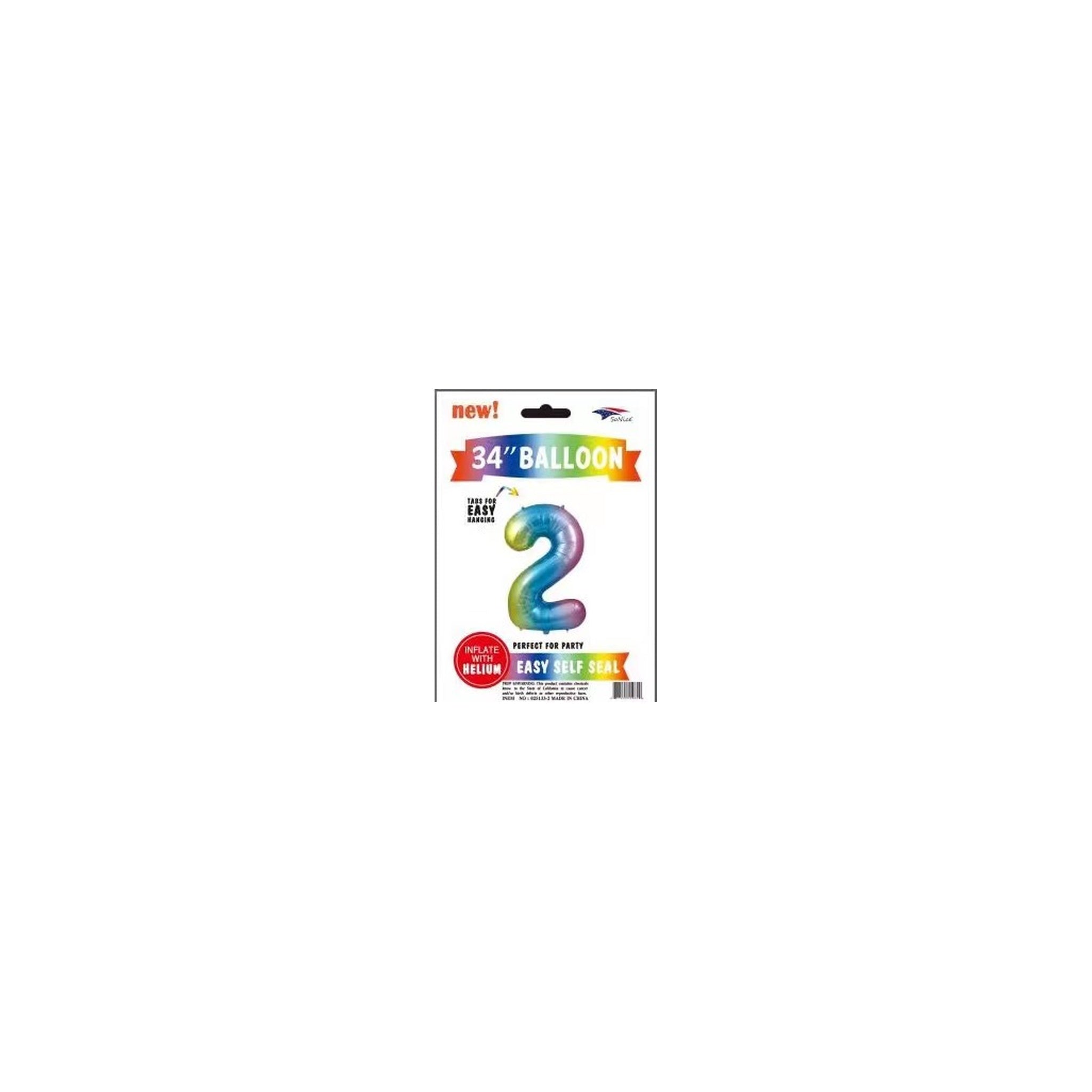 34" Foil Balloon Pastel #2
